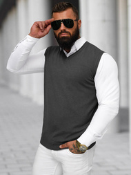 Férfi Pulóver Grafit OZONEE NB/MM6005/3Z