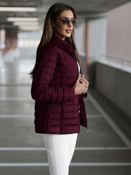 Női Kabát Sötét Bordó OZONEE JS/16M9109/01Z