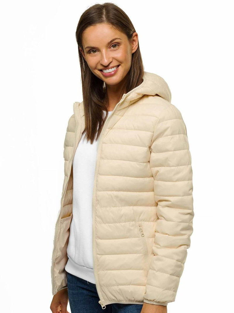 Női dzseki Ecru OZONEE JS/M23036/57