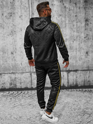 Férfi Szabadidő Együttes Fekete OZONEE JS/3C555