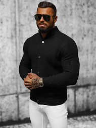 Férfi Pulóver Fekete OZONEE NB/MM6020/4