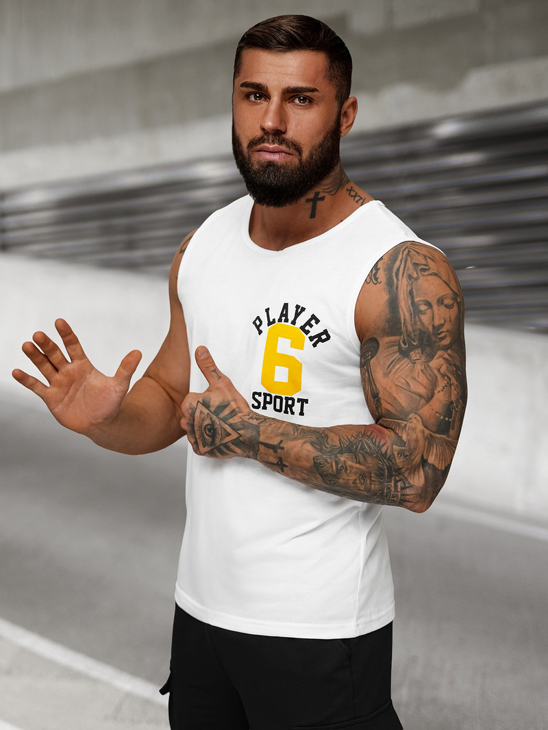 Férfi Atléta Fehér OZONEE JS/8B1717/1Z