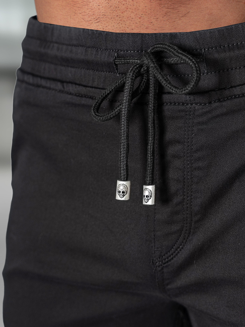 Férfi Chino Rövidnadrág Fekete OZONEE NB/MP0266NZ