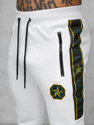 Férfi melegítő együttes Fehér OZONEE O/FF3562AB