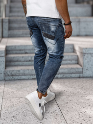 Férfi farmer nadrág kék OZONEE NB/MP0045B