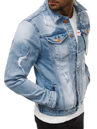 Férfi farmer dzseki kék OZONEE G/600