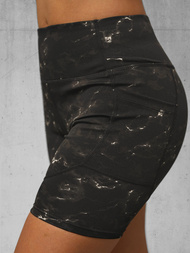 Kétrészes női tréning szett fekete OZONEE O/XL015/1Z