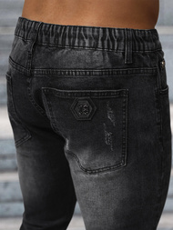 Férfi Farmer Nadrág Fekete OZONEE NB/MP0063/1N