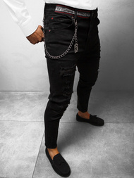 Férfi farmer nadrág Fekete OZONEE DR/TF087Z