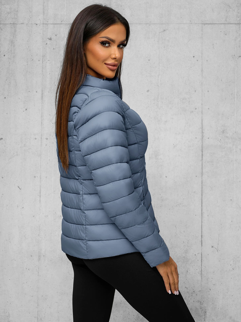 Női kabát acél OZONEE JS/11Z8170Z