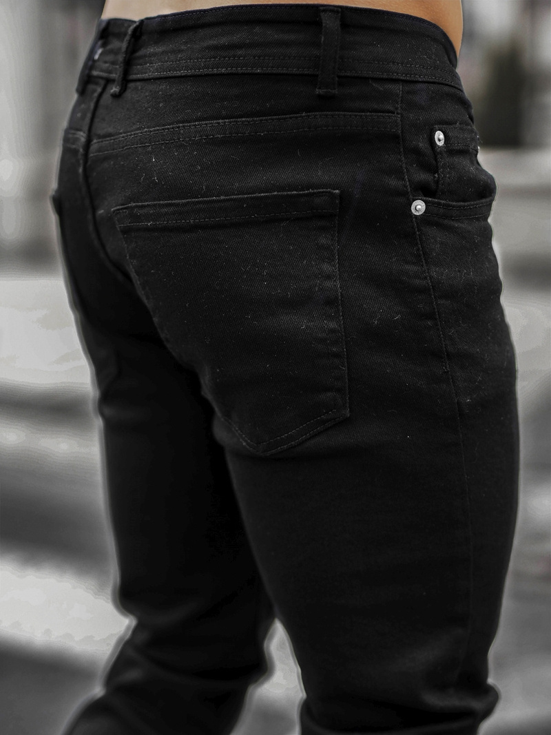 Férfi Farmer Nadrág Fekete OZONEE E/5195/03