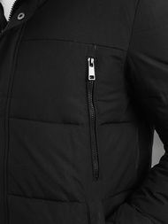 Férfi téli parka kabát fekete OZONEE JS/25M9803/392Z