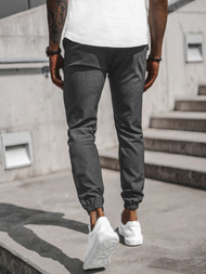 Férfi Chino Nadrág Grafit OZONEE DJ/2294/22Z