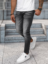 Férfi farmer nadrág fekete OZONEE NB/MP0070N