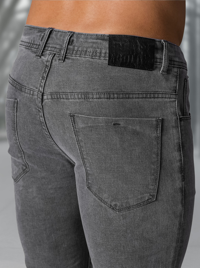 Férfi farmer nadrág grafit OZONEE NB/MP0192GSZ