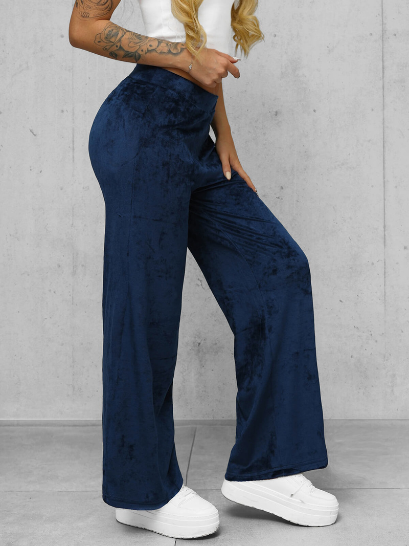 Női velúr nadrágok gránát OZONEE JS/92K531/66