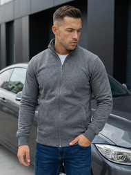 Férfi Pulóver Sötét-Szürke OZONEE JS/2002Z