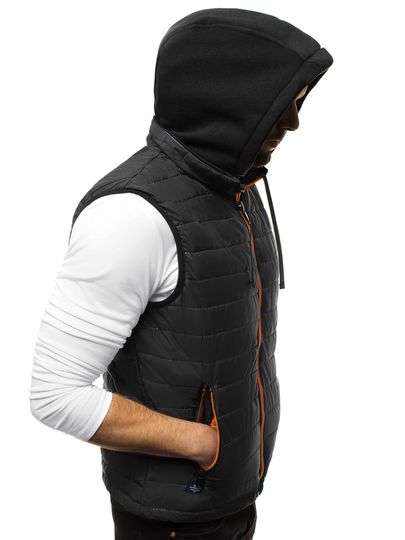 Férfi mellény Fekete OZONEE N/6102