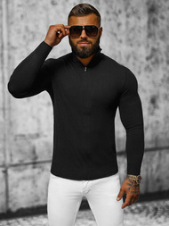 Férfi Pulóver Fekete OZONEE NB/MM6004/4Z