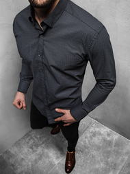 Férfi Ing OZONEE B/K63