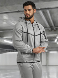 Férfi melegítő együttes szürke OZONEE JS/8C1966/2