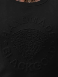 Férfi pulóver fekete OZONEE NB/MF2004