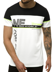 Férfi póló Fehér OZONEE JS/SS11002