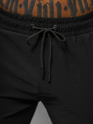 Férfi Chino Nadrág Fekete OZONEE O/PS5519