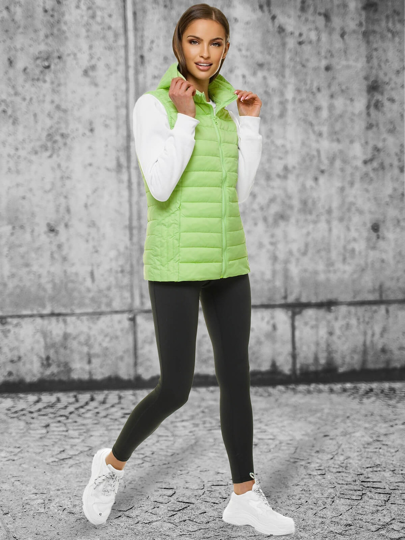 Női Mellény mész OZONEE JS/M23039/156