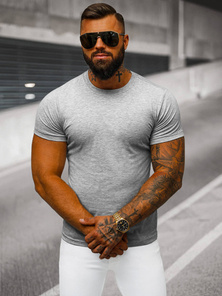 Férfi Póló Szürkés OZONEE JS/712005Z