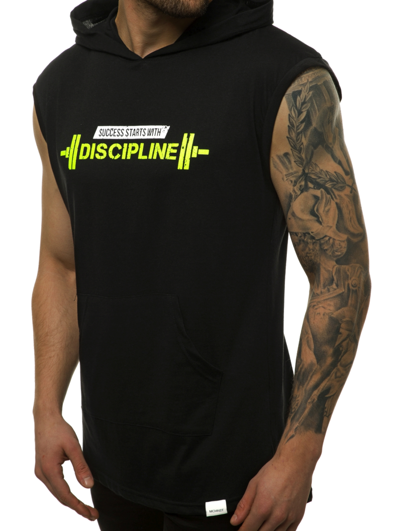 Férfi atléta fekete-sárga OZONEE MACH/M1211