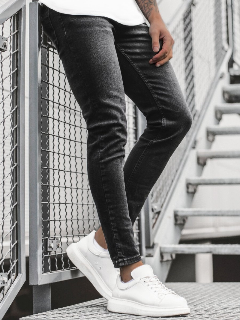 Férfi farmer nadrág Fekete OZONEE O/4371/4