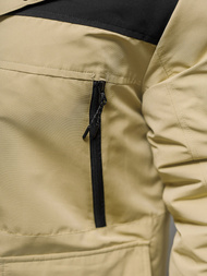 Férfi Steppelt Kabát Bézs OZONEE JS/22M322/62