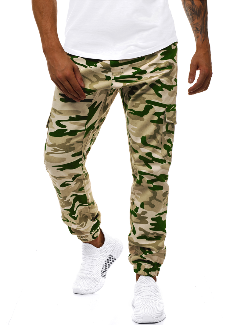 ATHLETIC 404 Férfi nadrág jogger Bézs