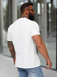 Férfi Póló Fehér OZONEE JS/8T88/1Z