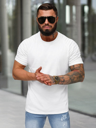 Férfi Póló Fehér OZONEE JS/8T88/1Z