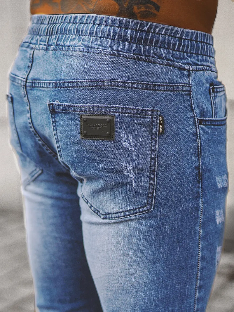 Férfi Nadrág Jogger Kék OZONEE NB/MP0065/2B