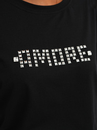 Női Polo Fekete-Ezüst OZONEE JS/YJ77716