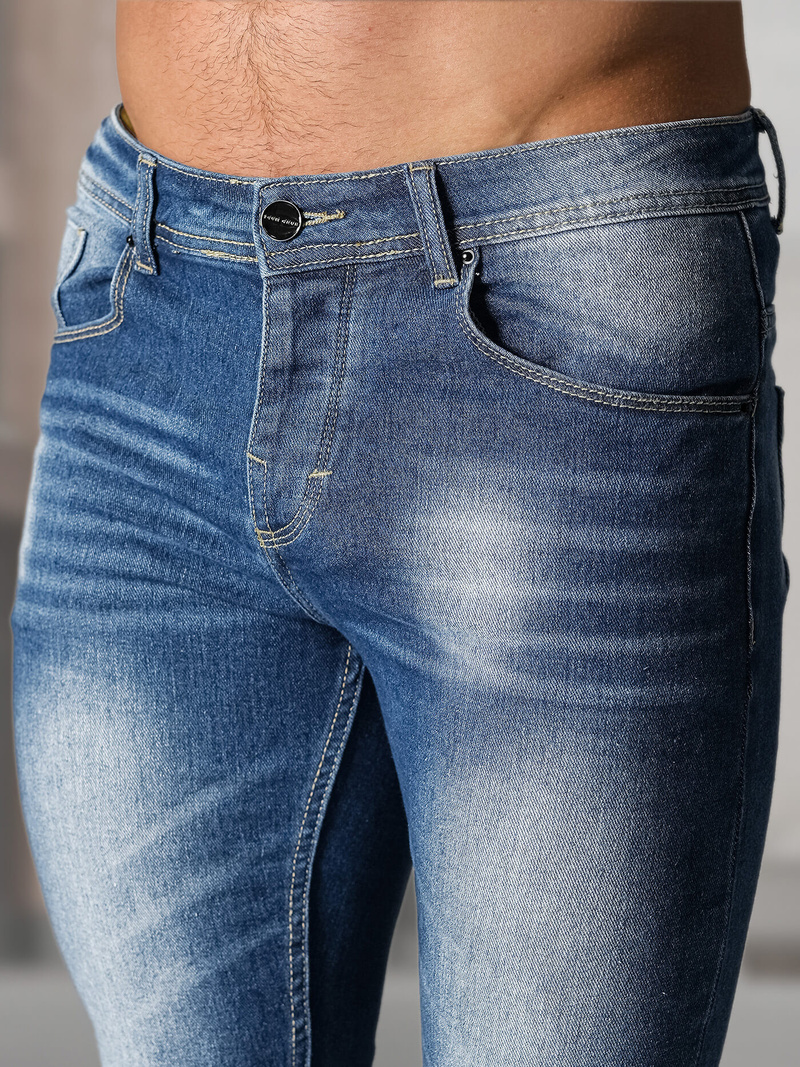 Férfi farmer nadrág kék OZONEE NB/MP0199BCZ