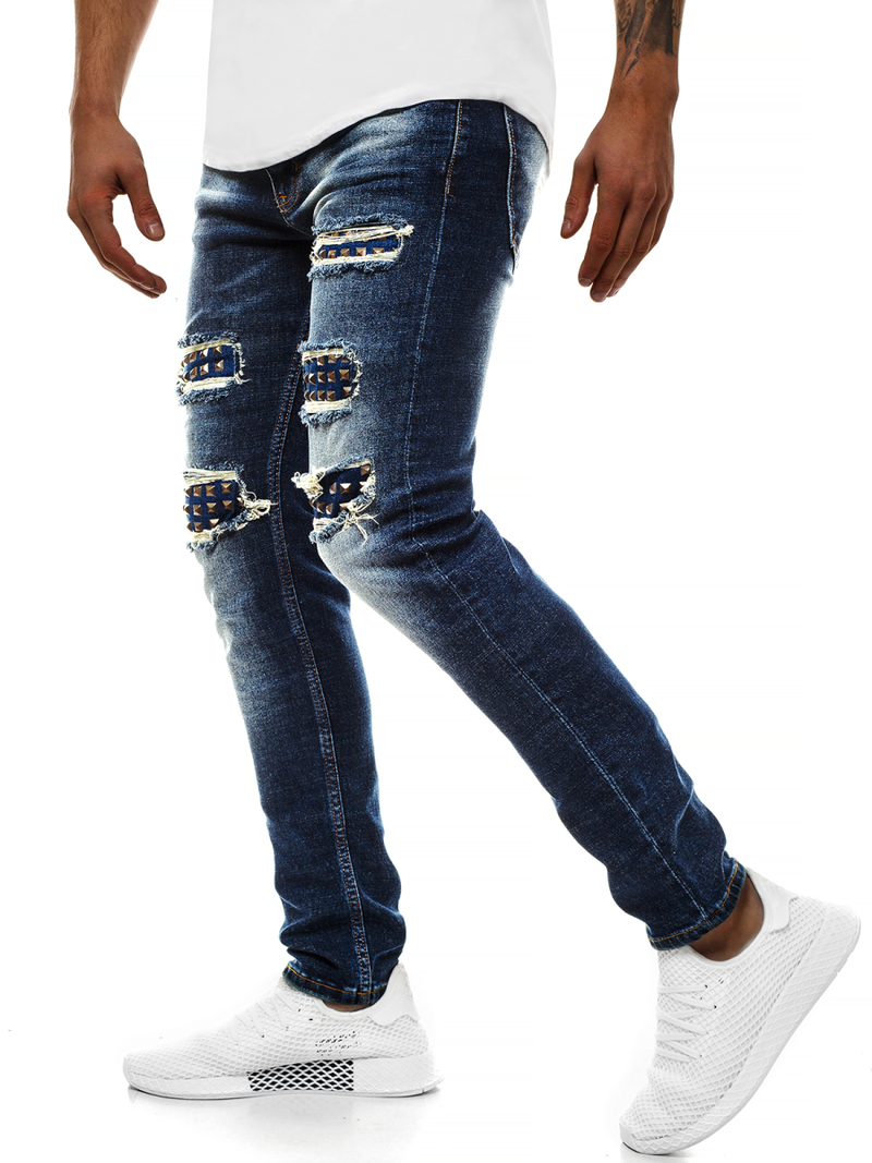 Férfi farmer nadrág Kék OZONEE G/1065