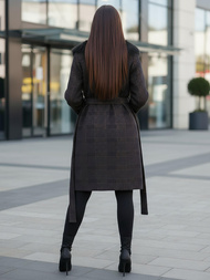 Női kabát fekete OZONEE JS/53M5200/1Z