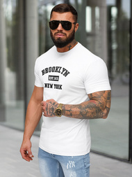 Férfi Póló Fehér OZONEE NB/MT3134