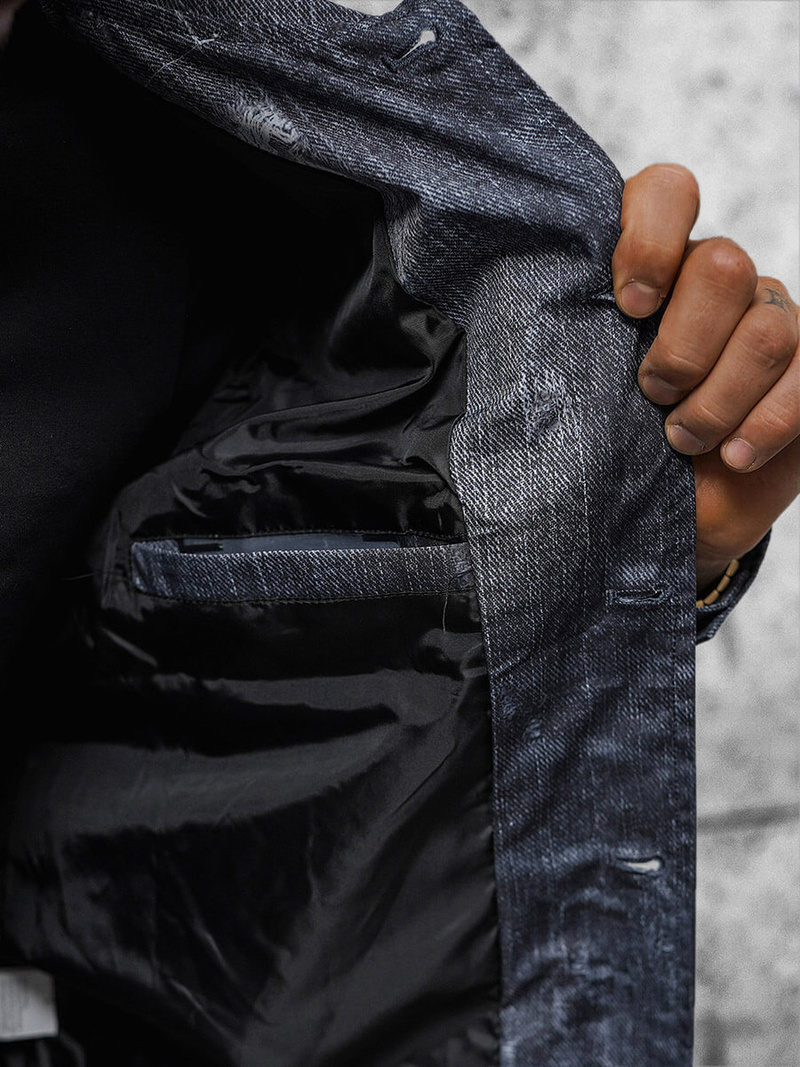 Férfi dzseki gránát OZONEE O/3A178