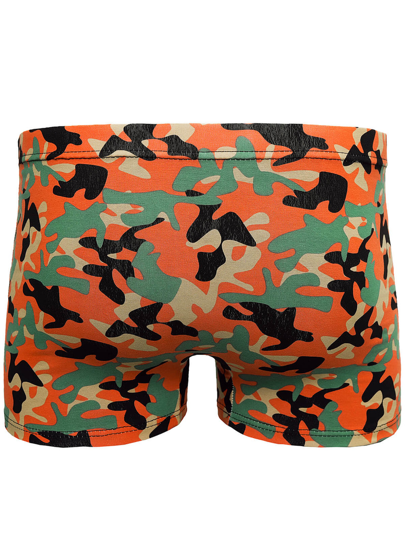 Férfi boxerek narancs OZONEE O/CG6006