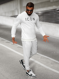 Férfi melegítő nadrág Fehér OZONEE O/D9125Z