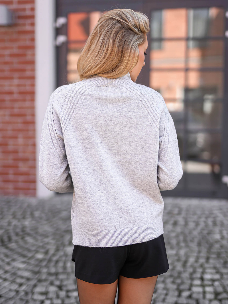 Női pulóver szürke OZONEE JS/53B5201/2