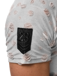 Férfi póló Szürke MJ/318YZ