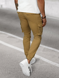 Férfi nadrág chino jogger bézs OZONEE NB/MP0202KZ