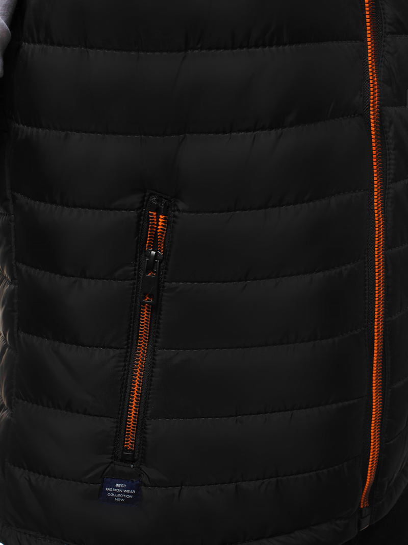 Férfi mellény Fekete OZONEE N/6102