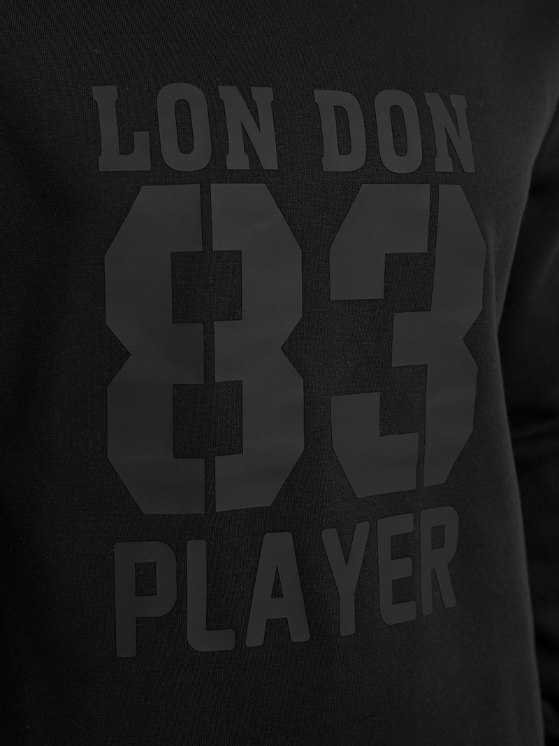 Férfi Melegítő Felső Fekete OZONEE JS/8B1976/3